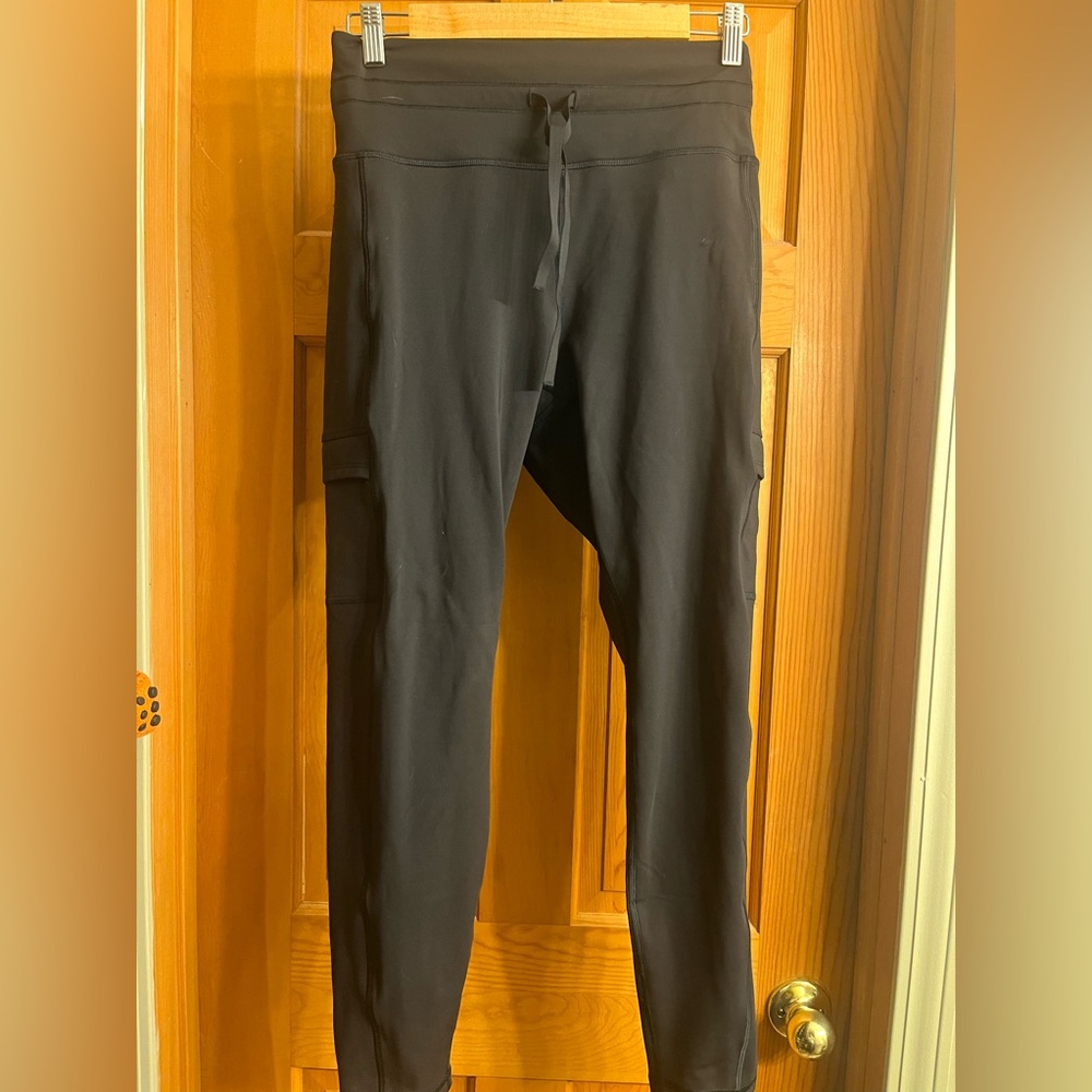 Athleta Ranier High Rise Cargo Legging XL
